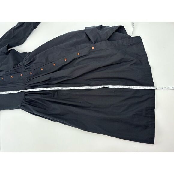 Vintage The J. Peterman Company Cotton Black Amish Dress NWT - Picture 9 of 9